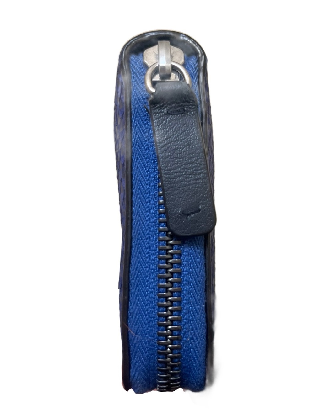 Jimmy Choo Blue Snake Embossed Continental Wallet - Picture 8 of 16